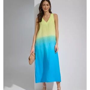 NWT~ Women’s ~DKNY Beautiful Ombre Midi Dress! 💙